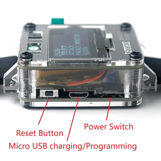 DSTIKE Watch SE  Deauther & Bad USB Watch Amazing Deauther ESP8266