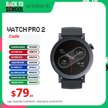 Global Version CMF by Nothing Watch Pro 2 1.32" AMOLED Bluetooth 5.3 BT Calls with AI Noise Reduction GPS Smartwatch CMF watch P